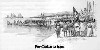 Perry Landing in Japan