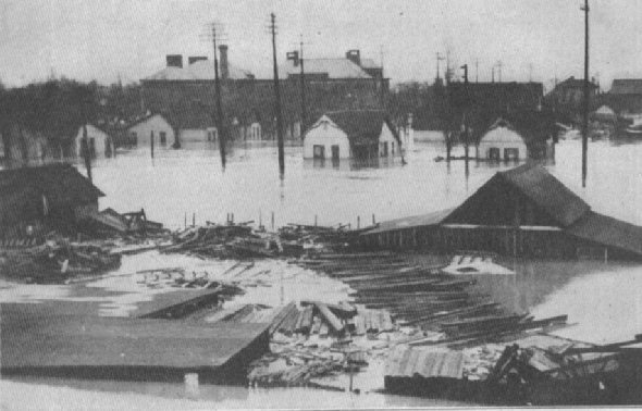 Flood at Dayton